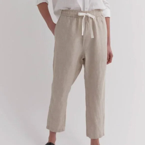 Assembly Label Linen Pants - Picture 2 of 4